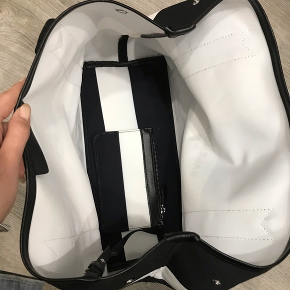 Black & white canvas bag - Picture 5 of 8